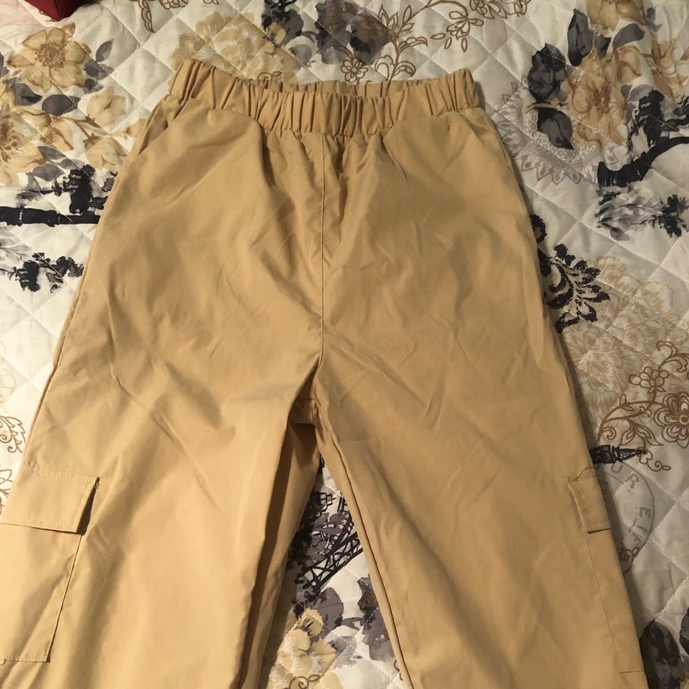 Shein tan cargo pants